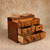 Sewing Boxes Antique Japanese Haribako Sewing Box 1927 1945 Early — Wood, Showa Era (SKU: 26M-994-1) - 7