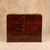 Sewing Boxes Vintage Japanese Haribako Haribako Sewing Box 1946 1965 Mid — Wood, Showa Era (SKU: 26M-074-2) - 1