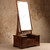 Kyodai Mirrors Antique Japanese Dressing Table 1912 1926 — Wood, Taisho Era (SKU: 26M-537) - 3