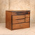 Sewing Boxes Antique Japanese Haribako Sewing Box 1927 1945 Early — Wood, Showa Era (SKU: 26M-556-11) - 4