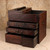 Sewing Boxes Antique Japanese Haribako Sewing Box 1927 1945 Early — Wood, Showa Era (SKU: 26M-556-9) - 2