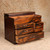 Sewing Boxes Antique Japanese Haribako Sewing Box 1927 1945 Early — Wood, Showa Era (SKU: 26M-556-4) - 2