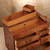 Sewing Boxes Antique Japanese Haribako Sewing Box 1912 1926 — Wood, Taisho Era (SKU: 26M-726-3) - 7