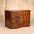 Sewing Boxes Antique Japanese Haribako Sewing Box 1912 1926 — Wood, Taisho Era (SKU: 26M-764) - 4