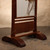 Kyodai Mirrors Vintage Japanese Mirror 1946 1965 Mid — Wood, Showa Era (SKU: 26M-825) - 2