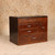 Sewing Boxes Vintage Japanese Haribako Sewing Box 1946 1965 Mid — Wood, Showa Era (SKU: 26M-919) - 4