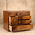 Sewing Boxes Vintage Japanese Haribako Sewing Box 1927 1945 Late Showa, Wood (SKU: 26M-994-2) - 5