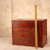 Sewing Boxes Vintage Japanese Haribako Sewing Box 1946 1965 Mid — Wood, Showa Era (SKU: 26M-970) - 13