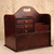 Vintage Japanese Bunko Desk Caddy, Early Showa 1927-1945 | SKU: 26M-774-5 -4