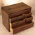 Vintage Japanese Hakobi Tansu Portable Personal Chest, Early Showa 1927-1945 | SKU: 26M-777-4 -