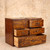 Antique Japanese Haribako Sewing Box, Taisho 1912-1926 | SKU: 26M-090-1 - 2