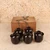 Vintage Japanese Kuro-Nuri Lacquered Wood Futa-Tsuki Wan Set, Early Showa (1927-1945) | SKU: 26M-079-2 -1