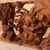Vintage Japanese Ranma Carved Wood Transom Panel with Shishi and Botan, Early Showa (1927-1945) | SKU: 26M-908 -6