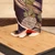 Vintage Japanese Nihon Buyo Dancer Doll with Tsuzumi Drum in Glass Display Case, Mid-Showa (1946-1965) | SKU: 26M-990 -11
