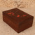 Vintage Japanese Lacquered Wood Storage Box, Late Showa (1966-1989) | SKU: 26M-008-8 -4