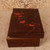 Vintage Japanese Lacquered Wood Storage Box, Late Showa (1966-1989) | SKU: 26M-008-8 -8