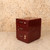 Vintage Japanese Lacquered Ko-Tansu Three-Drawer Chest with Applied Figurine Motifs, Mid Showa 1946-1965 | SKU: 26M-070 -7
