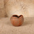 Vintage Japanese Haizara (Ash Dish) in Unglazed Stoneware with Tomobako, Late Showa (1966-1989) | SKU: 26M-072-2 -5