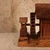 Vintage Japanese Miniature Suisha Water Mill and Minka Farmhouse Sculpture, Early Showa (1927-1945) | SKU: 26M-080 -4