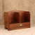 Vintage Japanese Wooden Bunko Desktop Document Organizer with Drawer, Early Showa (1927-1945) | SKU: 26M-519-1 -3