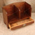 Vintage Japanese Wooden Bunko Desktop Document Organizer with Drawer, Early Showa (1927-1945) | SKU: 26M-519-1 -2