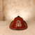 Vintage Japanese Shoboshi Lacquered Wood Fire Brigade Helmet, Mid Showa 1927-1945 | SKU: 26M-688 -1