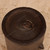 Antique Japanese Cast Iron Covered Vessel with Wave and Floral Relief, Taisho, 1912-1926 | SKU: 26M-705-1 -