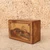 Vintage Japanese Yosegi-Zaiku Himitsu-Bako Puzzle Box, Early Showa 1927-1945 | SKU: 26M-733-3 -4