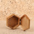 Vintage Japanese Hexagonal Wooden Keepsake Box with Hand-Painted Kokeshi Figures, Early Showa 1927-1945 | SKU: 26M-733-2 -7