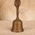 Vintage Japanese Buddhist Brass Hand Bell with Vajra-Form Handle, Early Showa (1927-1945) | SKU: 26M-769-1 -4