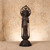 Antique Japanese Bronze Standing Kannon Bosatsu Statue with Pierced Flame Halo, Taisho era (1912-1926) | SKU: 26M-886 -1