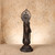 Antique Japanese Bronze Standing Kannon Bosatsu Statue with Pierced Flame Halo, Taisho era (1912-1926) | SKU: 26M-886 -8