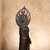 Antique Japanese Bronze Standing Kannon Bosatsu Statue with Pierced Flame Halo, Taisho era (1912-1926) | SKU: 26M-886 -9