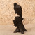 Antique Japanese Bronze Hawk Okimono on Gnarled Tree Stump with Ume Blossoms, Taisho 1912-1926 | SKU: 26M-995 -14