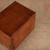 Vintage Japanese Kobako Two-Drawer Keepsake Box with Pyrography Butterfly Motif, Early Showa (1927-1945) | SKU: 26M-871-1 -8