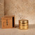 Vintage Japanese Gold Lacquer Natsume (Matcha Caddy), Late Showa 1966-1989 | SKU: 26M-874 -1