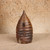 Vintage Japanese Stoneware Vase with Iron Ring Handle and Tomobako, Late Showa (1966-1989) | SKU: 26M-789 -5