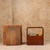 Vintage Japanese Tobacco Box (Tabako-bon) with Ceramic Ash Receiver and Bamboo Container, Showa Era | SKU: 26M-845 - 1