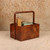 Vintage Japanese Tobacco Box (Tabako-bon) with Ceramic Ash Receiver and Bamboo Container, Showa Era | SKU: 26M-845 - 8