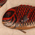 Vintage Japanese Takaoka-nuri Lacquered Tai Kashiki (Sea Bream Confection Box) with Serving Tray, Late Showa 1966-1989 | SKU: 26M-119 -23