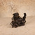 Vintage Japanese Bronze Shishi Okimono (Oyako Parent-and-Child Lions), Taisho 1912-1926 | SKU: 26M-128 -10