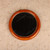 Vintage Japanese Lacquered Wood Hand Mirror (Kagami), Late Showa Era 1966-1989 | SKU: 26M-137 -1
