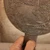 Antique Japanese Bronze Hand Mirror (Tekagami) with Crane and Pine Relief, Taisho Period 1912-1926 | SKU: 26M-547-1 -9
