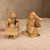 Vintage Japanese Ceramic Go Players Okimono Figurine Set, Late Showa (1966-1989) | SKU: 26M-793 -6