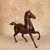Vintage Japanese Cast Iron Horse Figurine, Mid Showa 1946-1965 | SKU: 26M-053-2 -13