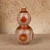 Vintage Japanese Kutani-Style Porcelain Hyotan Double-Gourd Vase, Late Showa (1966-1989) | SKU: 26M-737 -7