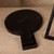 Vintage Japanese Bronze Hand Mirror (Kagami) with Lacquered Display Stand, Mid Showa 1946-1965 | SKU: 26M-743 -10