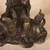 Vintage Japanese Bronze Kannon Bosatsu on Shishi Figurine, Early Showa (1927-1945) | SKU: 26M-880-1 -5