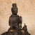 Vintage Japanese Bronze Kannon Bosatsu on Shishi Figurine, Early Showa (1927-1945) | SKU: 26M-880-1 -7