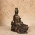 Vintage Japanese Bronze Kannon Bosatsu on Shishi Figurine, Early Showa (1927-1945) | SKU: 26M-880-1 -10